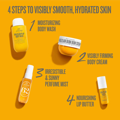 Smooth and Glow Bum Bum Body Routine Set