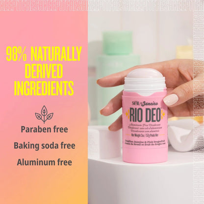 Rio Deo Aluminum-Free Deodorant Cheirosa 68